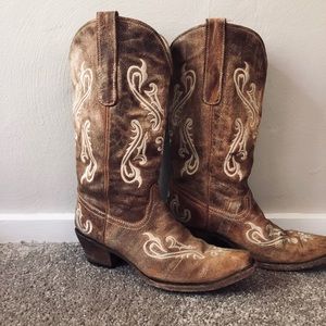 Gently used Corral Cortez Boots!